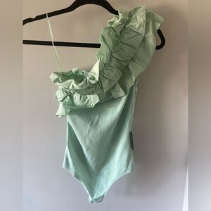 NWT Express One Shoulder Bodysuit